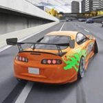 car drifting and driving games android application logo